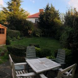 A back garden in an urban area of North London, UK. Photo credit: Kate Howlett.