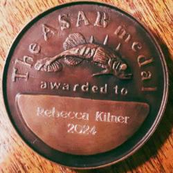 ASAB medal awarded to Rebecca Kilner 2024
