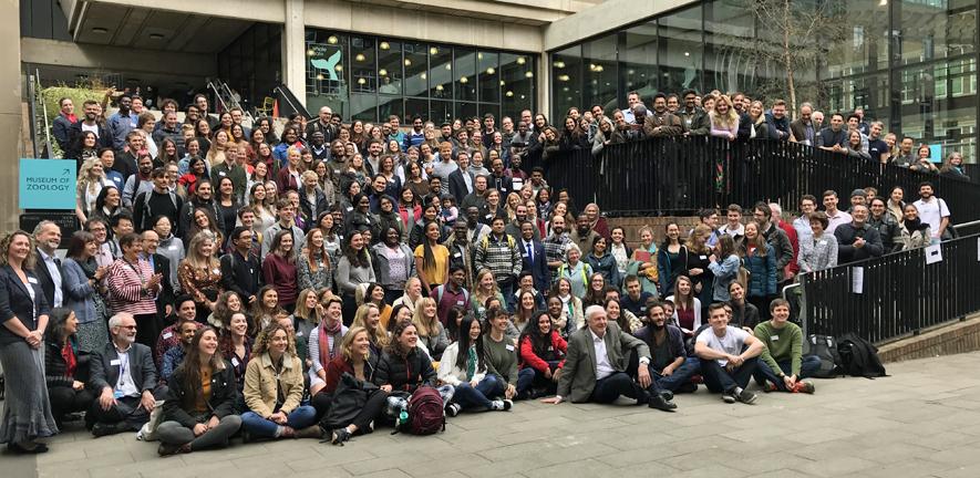 International student conference participants and Sir David Attenborough International student conference participants and Sir David Attenborough