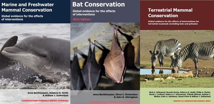 3 journal covers for what works in conservation?